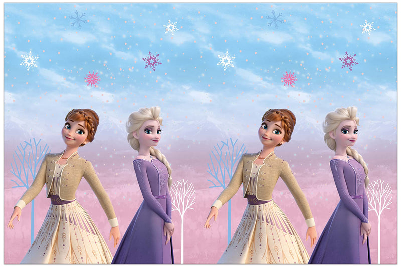 Procos Frozen 2 Wind Spirit 93841 Tablecloth 120 x 180 cm Plastic Wipe Clean Birthday Theme Party