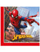 Procos- Folat Servilletas FSC Spider-Man 33x33cm-20 Piezas, Multicolor (93865P
