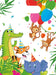 Procos - Party Loot Bags Dieren Jungle Ballonen Geschenkzakjes Snoep, 6 stuks, 93888
