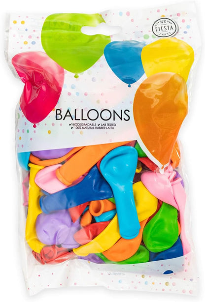 Globos - Ballonnen Gemengde Kleuren 30cm 100st.