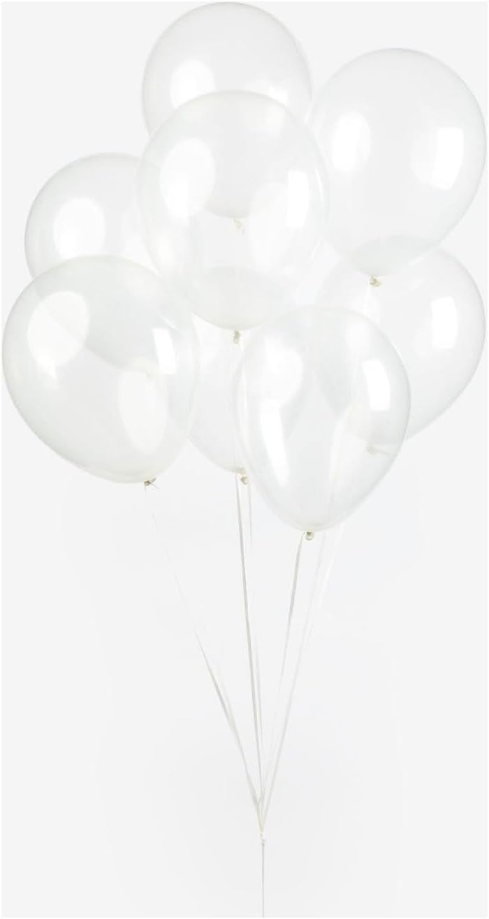 Globos - Ballonnen Doorzichtig 30cm 10st.
