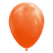 10 Balloons Orange 12"