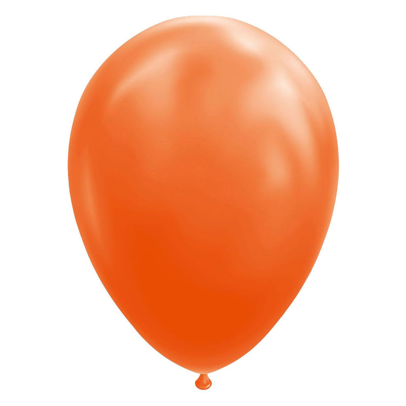 10 Balloons Orange 12"