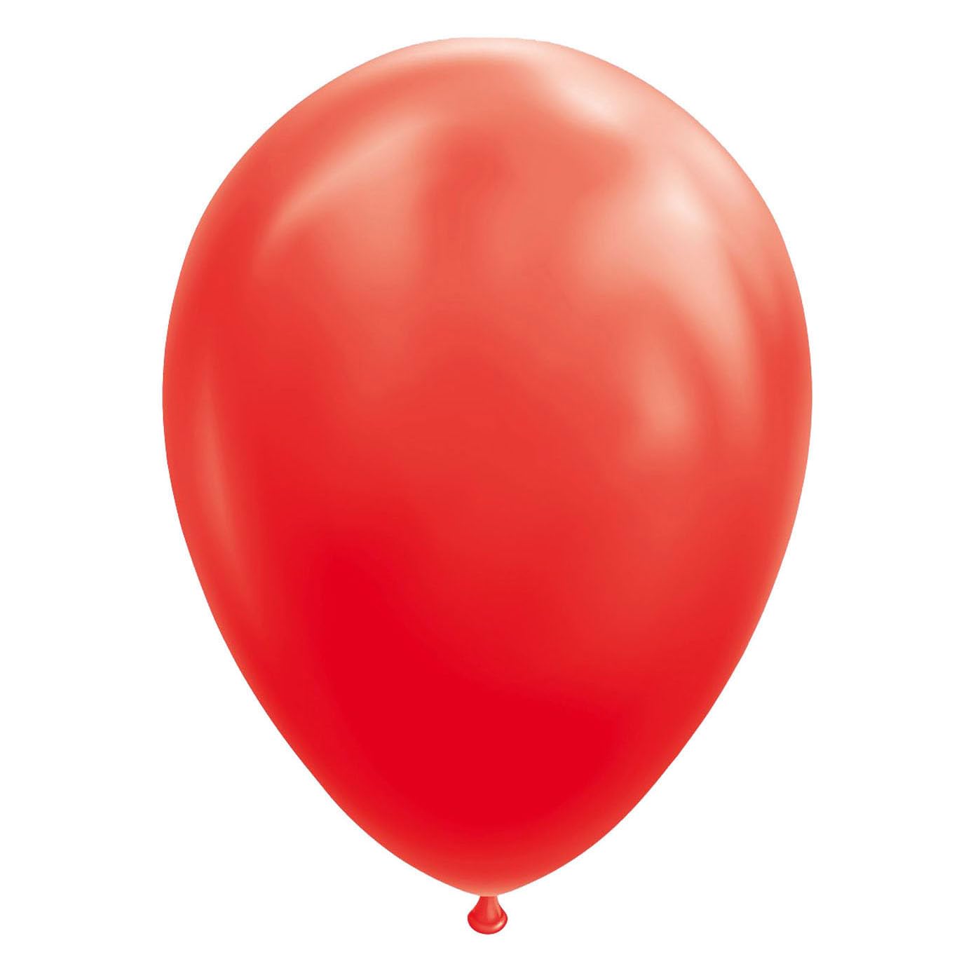 Globos Ballonnen 30 cm latex rood 10 stuks