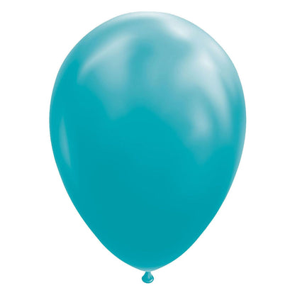 Globos Balloons 30 cm latex turquoise 10 pieces