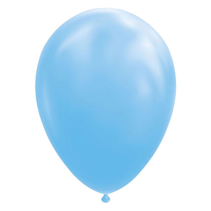 Balloons 11.8 inches (30 cm) latex light blue 10 pieces