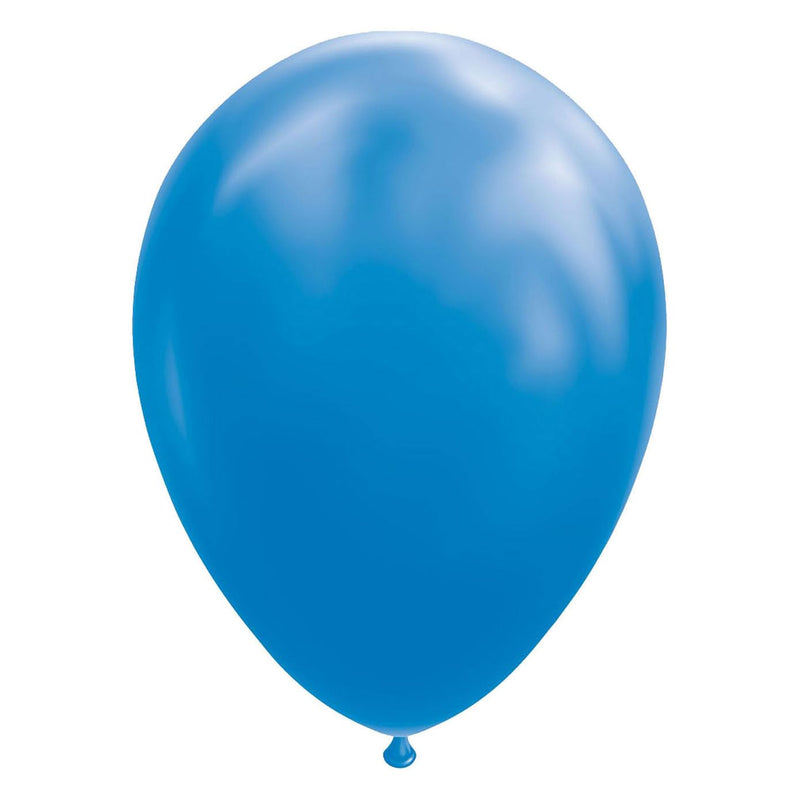 Globos Ballonnen 30 cm latex blauw 10 stuks