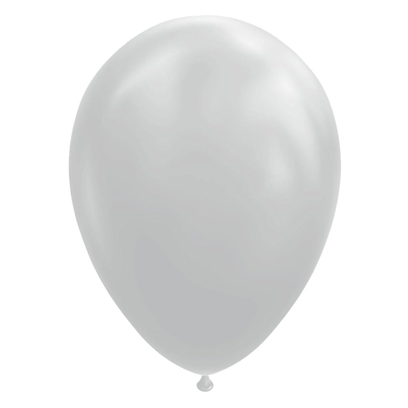 Globos - Ballonnen Cool Grijs 30cm 10st.