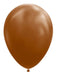 Globos - Ballonnen Bruin 30cm 10st.