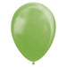 Wefiesta Ballonnen metallic 30 cm latex donkergroen 10 stuks