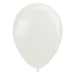 Globos - Ballonnen Pearl Wit 30cm 10st.