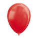 Globos Red Metallic Balloons 10 Latex Balloons in Red 30 cm Balloon Decoration