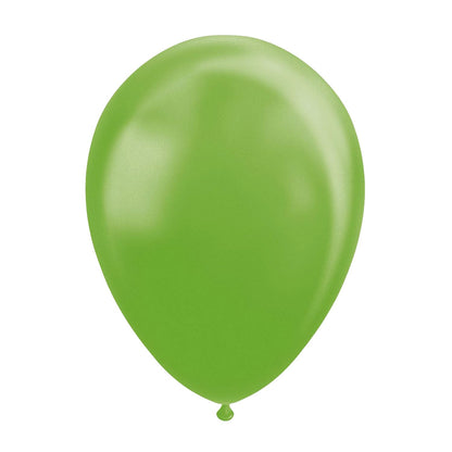 Globos Ballonnen parels 30 cm latex limoen 10 stuks