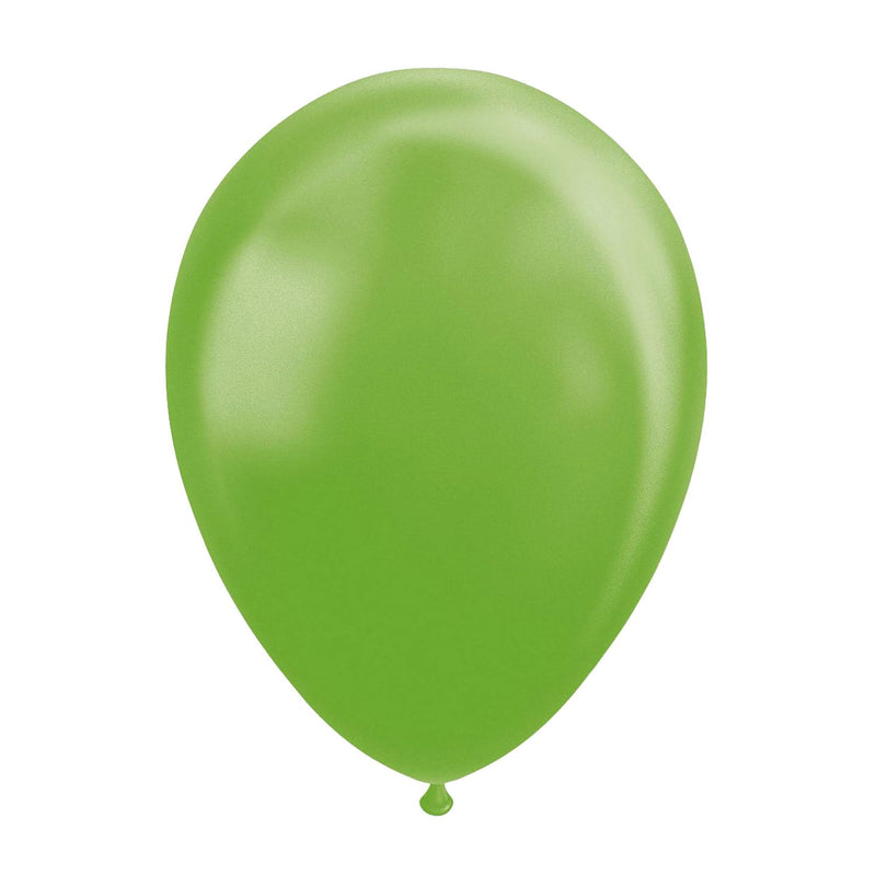 Globos Ballonnen parels 30 cm latex limoen 10 stuks