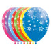 Globos - Ballonnen Sterren Mix Kleuren 30cm 8st.