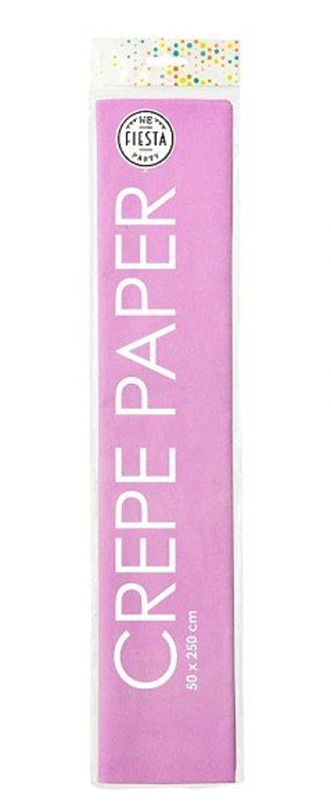 Globos Crepe Paper 250 x 50 cm Lilac
