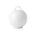 10 x Small Balloon Weights Plastic White ± 70g/p