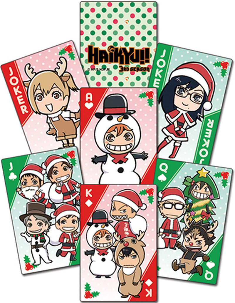 Great Eastern Entertainment Haikyu!! S3 - Christmas Sd Group Playing Cards Multi-Colored, 5"