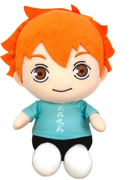 Great Eastern Entertainment Haikyu!! S2- Hinata Yojijukugo Sitting Pose Plush 7" H