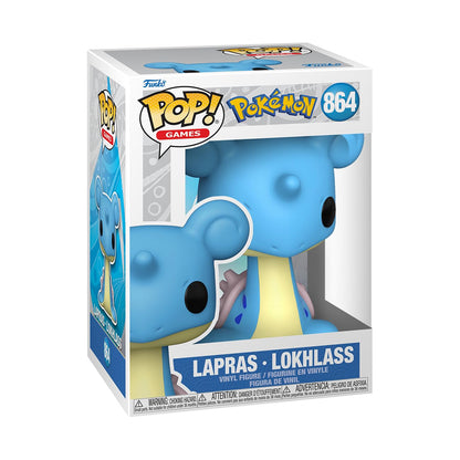 Funko POP! Spelletjes: Pokemon - Lapras - Verzamelbare Vinyl Figuur - Cadeau Idee - Officiële Merchandise -Video Games Fans - Model Figuur voor Verzamelaars en Display