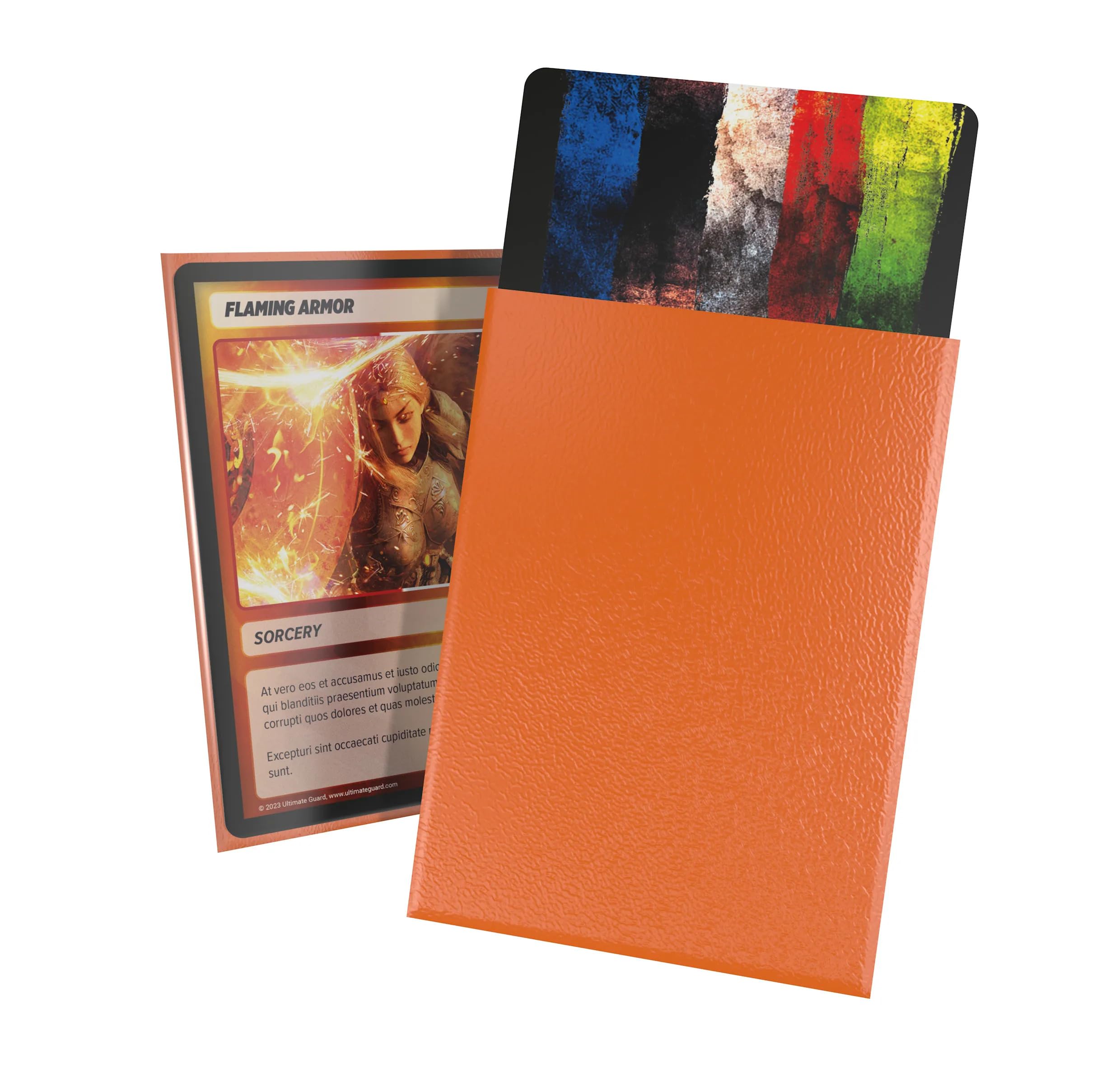 Ultimate Guard UGD011415 Kartenhülle, Orange, Standard Matte