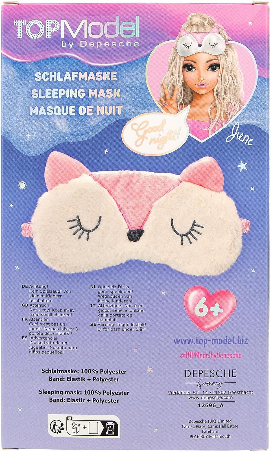 TOPModel - Sleeping Mask BEAUTY and ME (0412696)