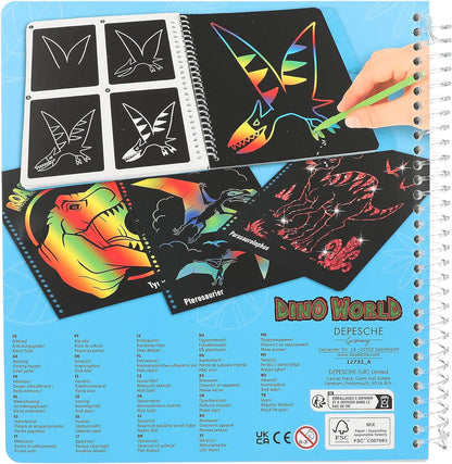 Dino World - Magic Scratch Book (0412732