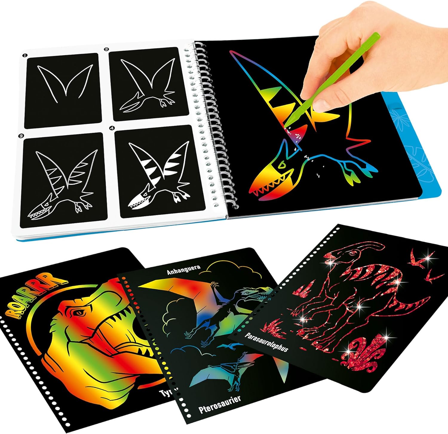 Dino World - Magic Scratch Book (0412732