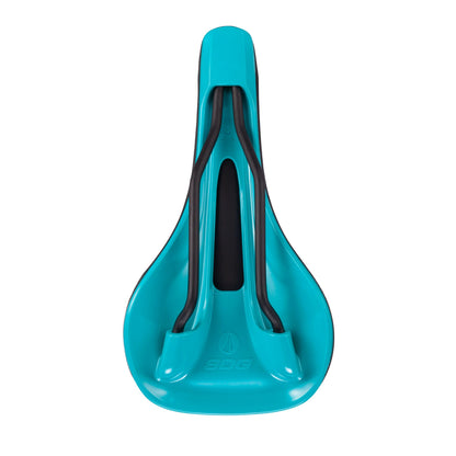 SDG Bel Air V3 Max Lux-Alloy Saddle Black / Turquoise