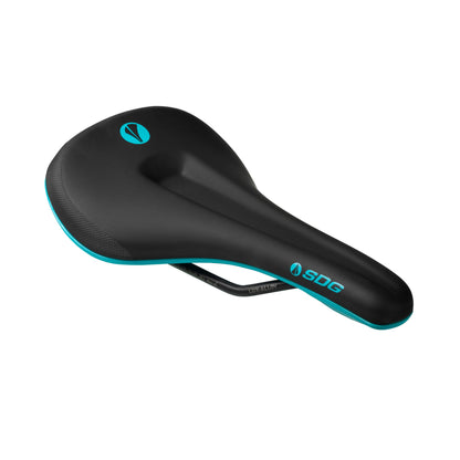 SDG Bel Air V3 Max Lux-Alloy Saddle Black / Turquoise