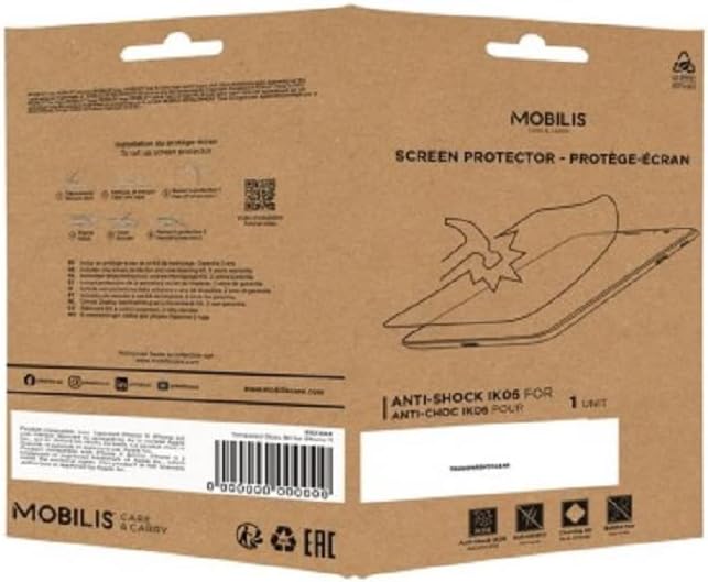 Mobilis - Accessories Mobility Screen Protect Anti-Shock IK06 Clear for iPad 10.9IN 10TH GE