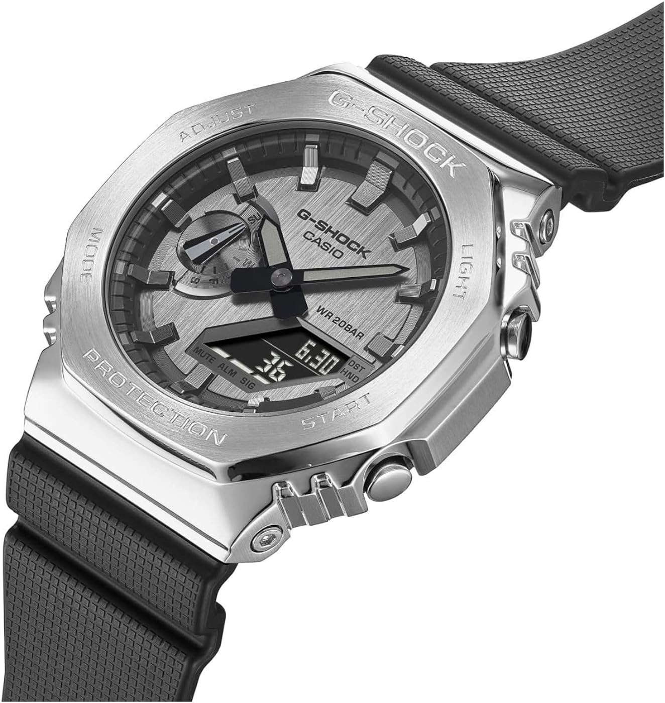 Casio Men's Analogue-Digital Quartz Watch with Plastic Strap GM-2100-1AER