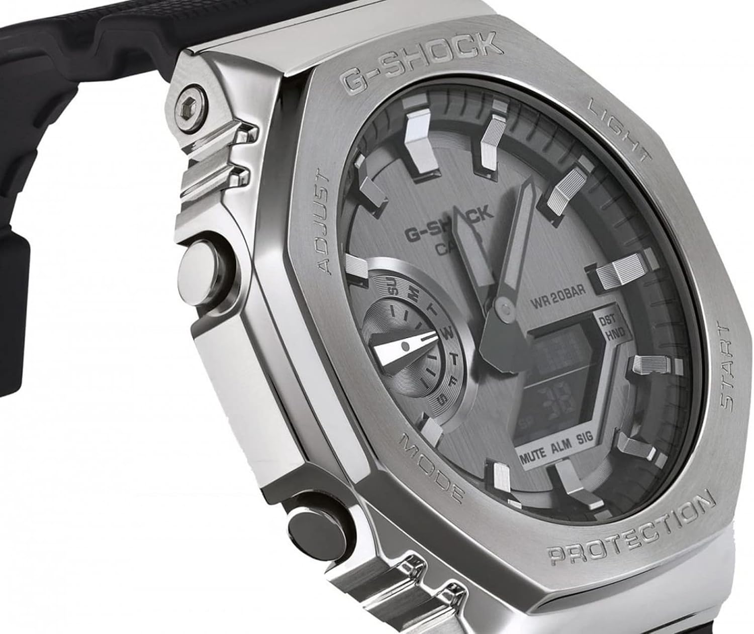 Casio Men's Analogue-Digital Quartz Watch with Plastic Strap GM-2100-1AER