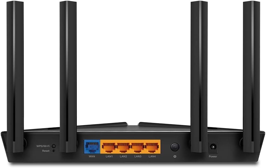 TP-Link Wireless Router Gigabit Ethernet Dual-Band (2.4 Ghz /, W128303160 (Ethernet Dual-Band (2.4 Ghz / 5 Ghz) 5G Black