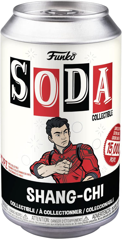 Funko Vinyl SODA: Steamboat - Shang Chi - 1/6 Odds for Rare Chase Variant - Shang Chi - Collectable Vinyl Figure - Gift Idea - Official Merchandise - Toys for Kids & Adults - Movies Fans