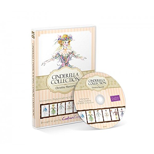 Crafters Companion Cenicienta Collecton manualidades en papel (para 2 CD ROM