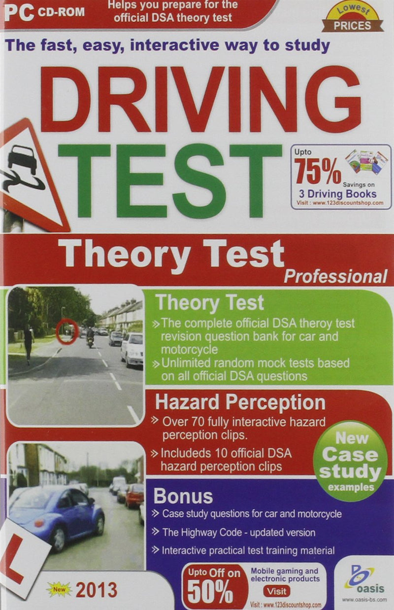 Driving theory test for car and motorcycle (Import)