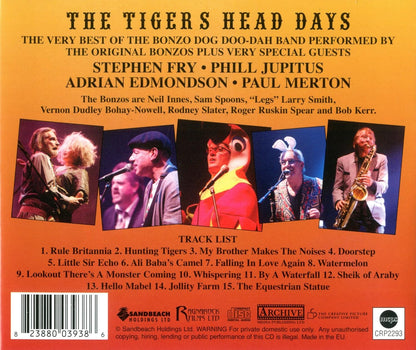 the bonzo dog doo dah band : WRESTLE POODLES - THE TIGERS HEAD DAYS CD