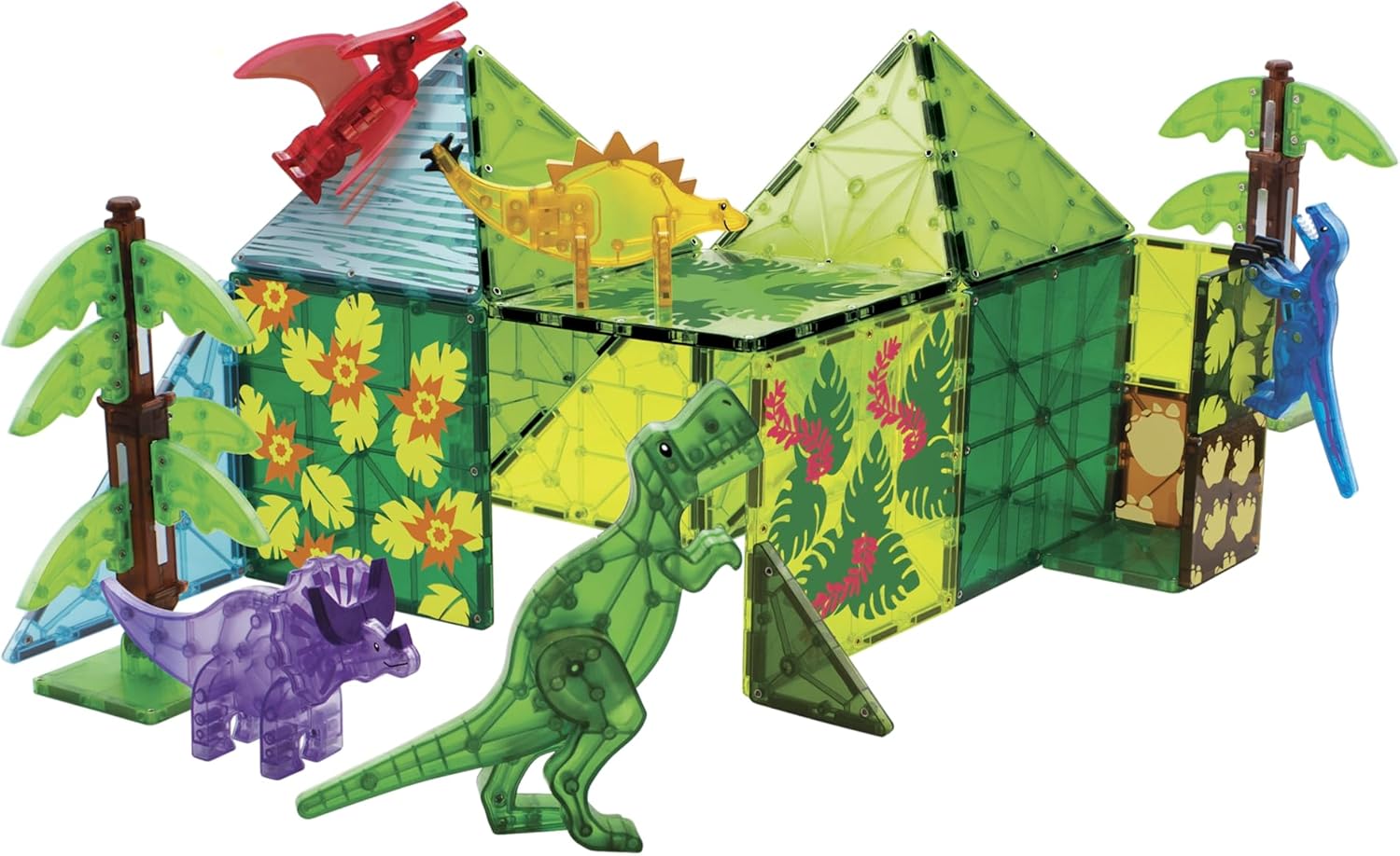 Magna-Tiles - Dino World XL 50 pcs set - (90228