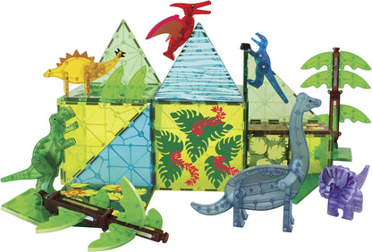 Magna-Tiles - Dino World XL 50 pcs set - (90228