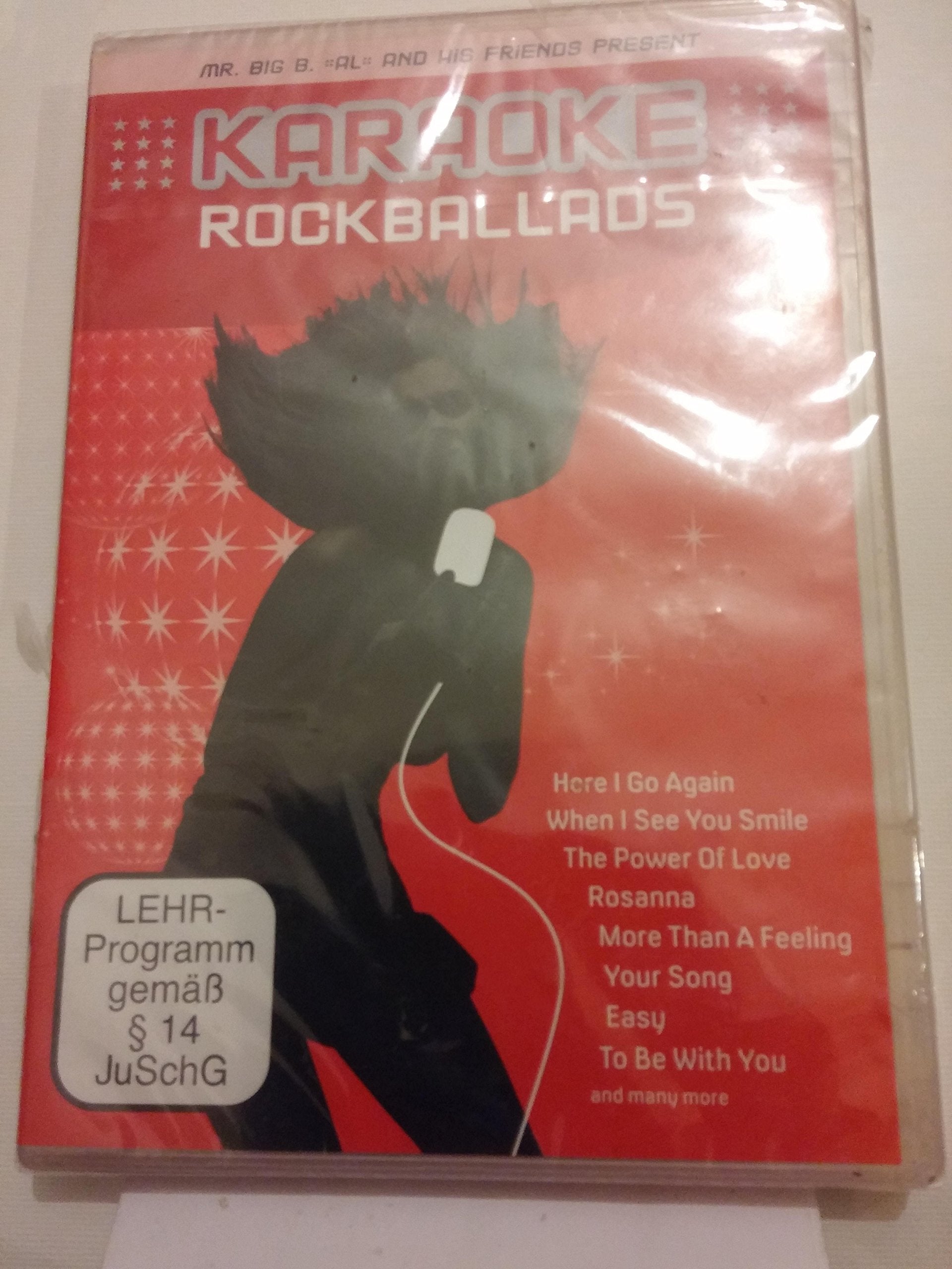 mr Big B, Al and his friends present `Karaoke Rockballads`