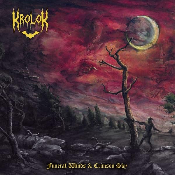 Funeral winds and crimson sky