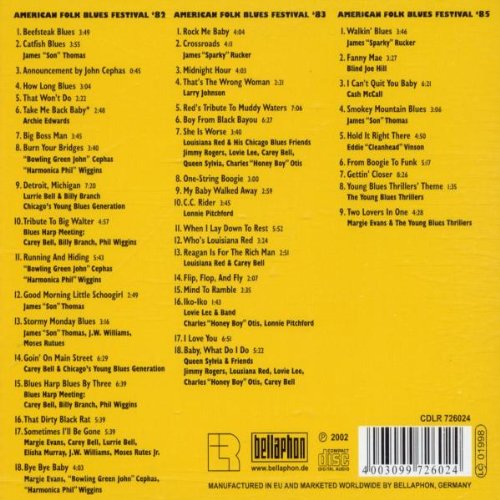 Americ.Folk Blues Fest.1982-85