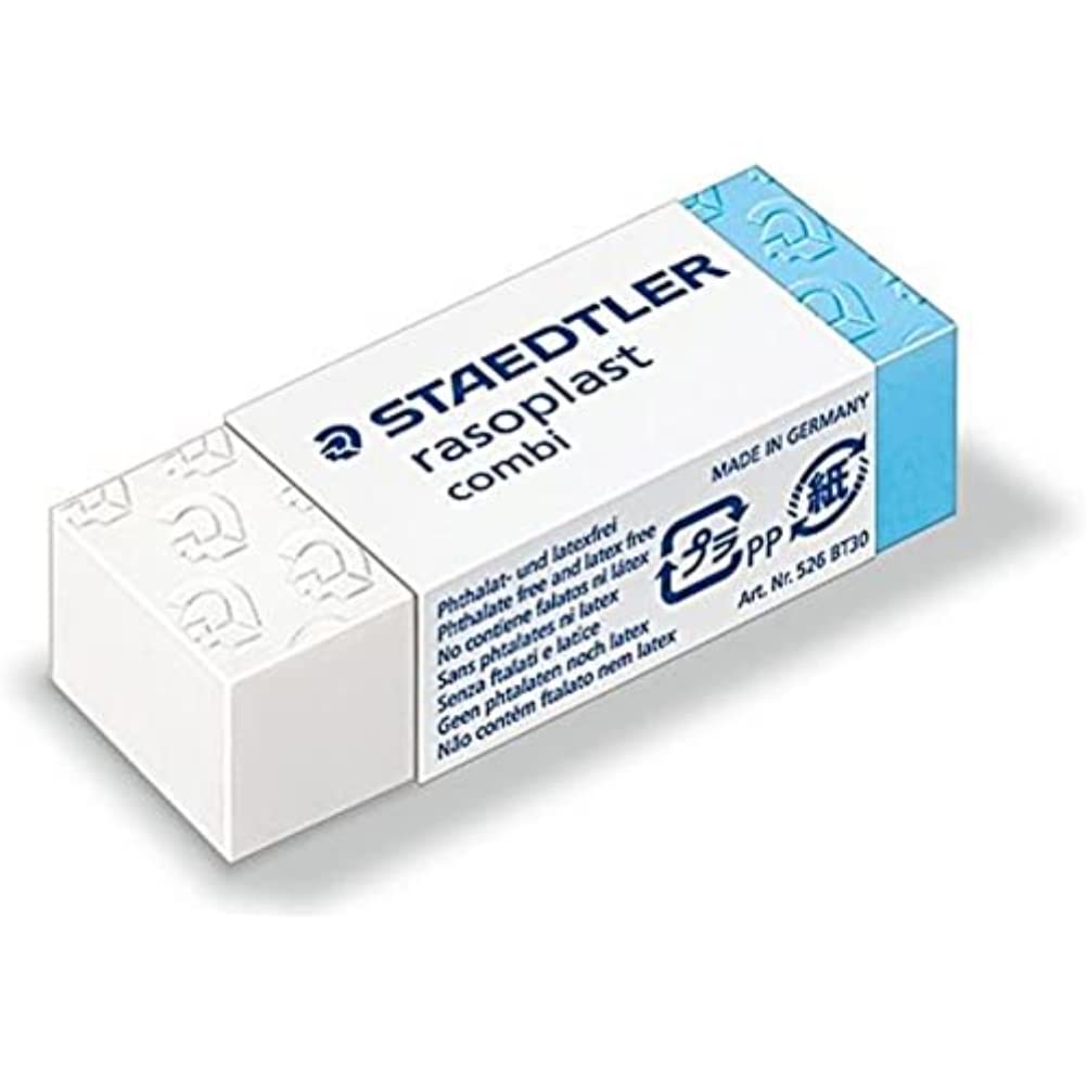STAEDTLER Kunststoff-Radierer rasoplast combi BT30 VE=3