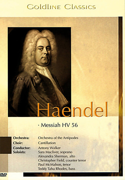 Orchestra Of The Antipodes, Antony Walker - H?ñndel: Messiah Hv 56 (DVD)