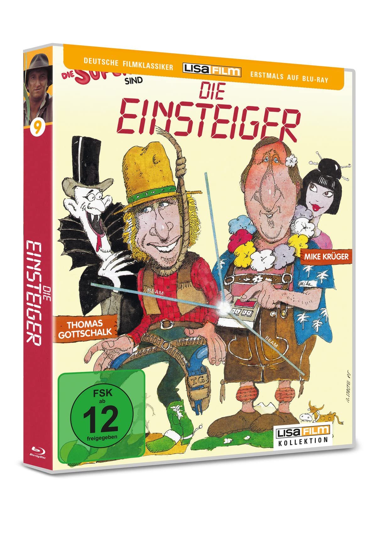 Die Einsteiger (Lisa Film Kollektion # 9) - Mike Krüger und Thomas Gottschalk im vierten "Supernasen"-Abenteuer! Blu-Ray Weltpremiere!