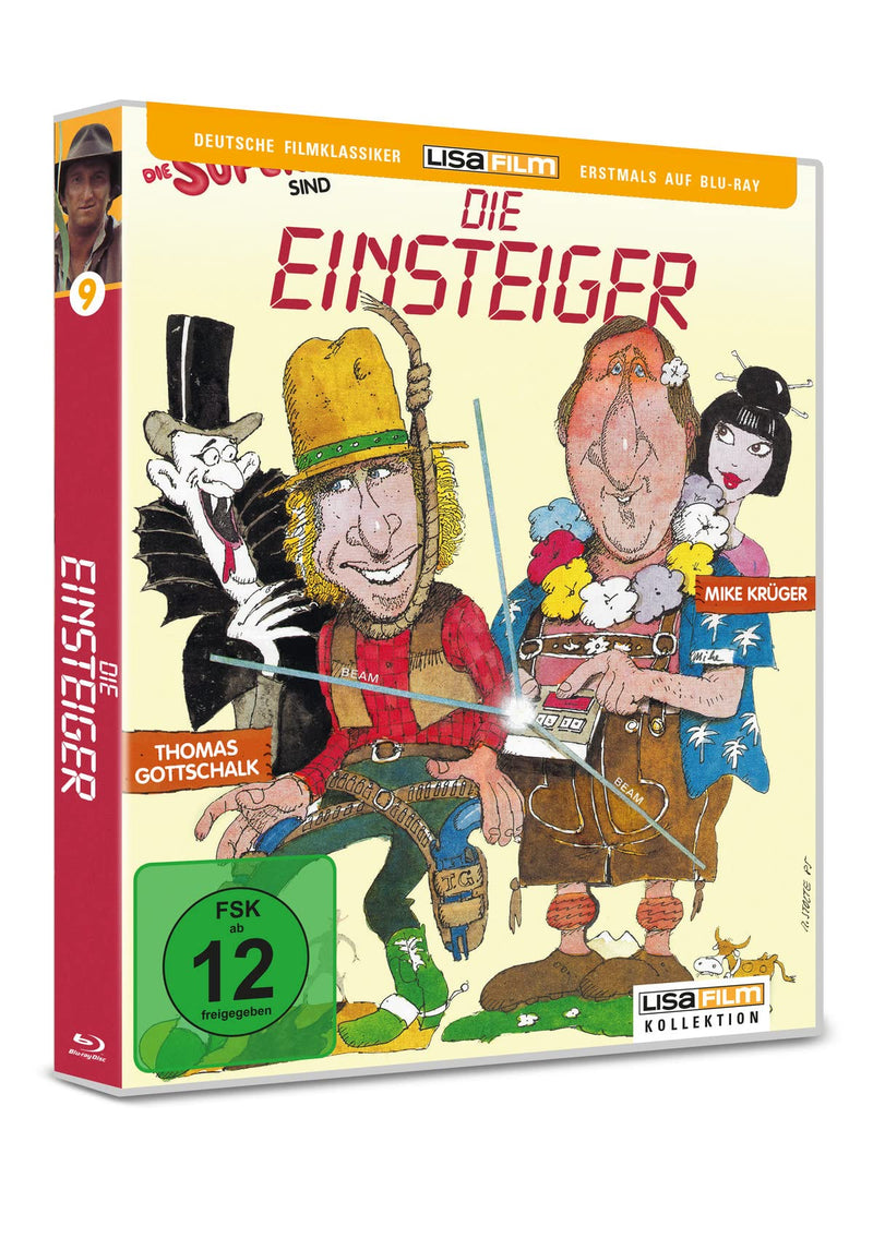 Die Einsteiger (Lisa Film Kollektion # 9) - Mike Krüger und Thomas Gottschalk im vierten "Supernasen"-Abenteuer! Blu-Ray Weltpremiere!