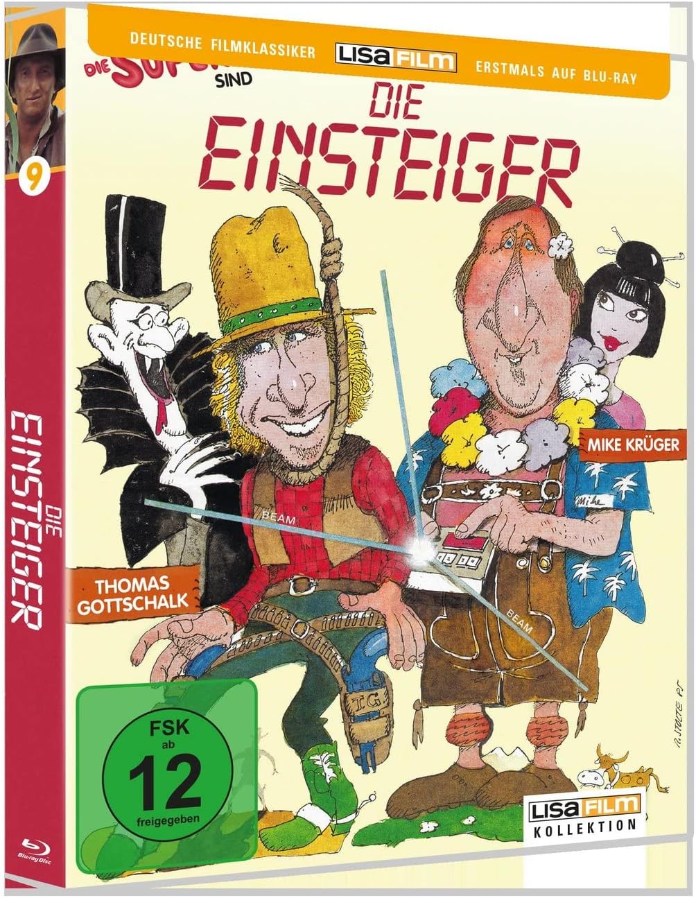 Die Einsteiger (Lisa Film Kollektion # 9) - Mike Krüger und Thomas Gottschalk im vierten "Supernasen"-Abenteuer! Blu-Ray Weltpremiere!