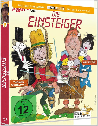 Die Einsteiger (Lisa Film Kollektion # 9) - Mike Krüger und Thomas Gottschalk im vierten "Supernasen"-Abenteuer! Blu-Ray Weltpremiere!