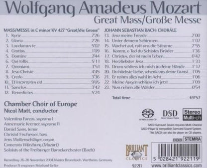 Mozart: Grosse Messe C-Moll